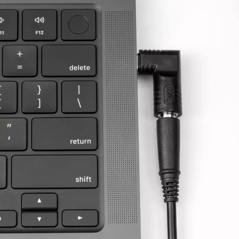 Akyga AK-ND-D11 adapter DC 4,0 x 1,7 mm naar USB-C PD voor notebookvoedingen, 65 W, voor Lenovo