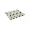 Equip 48-poorts Cat.6 afgeschermd patchpaneel, zwart, RJ-45, goud, Cat6, rackmontage, 1U, zwart