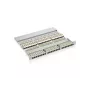 Equip 48-poorts Cat.6 afgeschermd patchpaneel, zwart, RJ-45, goud, Cat6, rackmontage, 1U, zwart