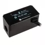 Doorstroommeter Barrow FBFT08 B – OLED-display, zwart