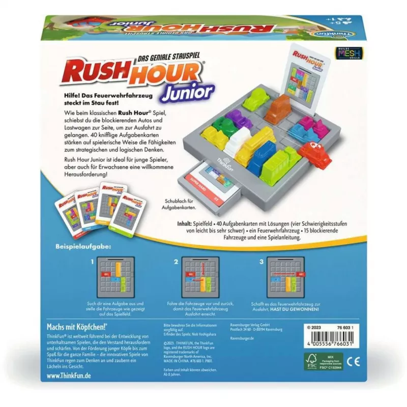 Rush Hour Junior 2024, puzzelspel