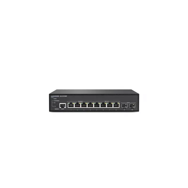 LANCOM GS-3510XP managed L2 2.5G Ethernet (100/1000/2500) Power over Ethernet (PoE) 1U zwart