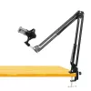 Pc-microfoon MEDIA-TECH MT397S — bekabeld, XLR-ingang, 20–20000 Hz, 150 Ω, -32 dB, 2,4 m kabel, tafelstandaard, zwart
