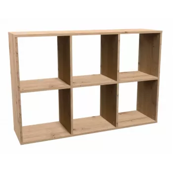 Topeshop MALAX 2X3 ARTISAN boekenkast voor de woonkamer