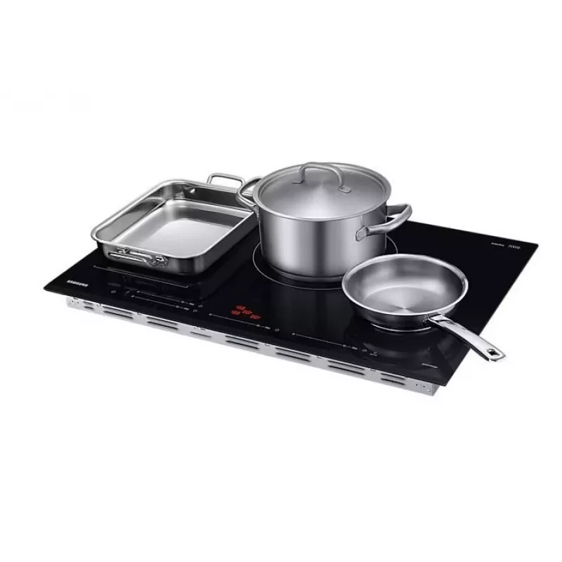 Samsung inductiekookplaat NZ84C5047GK, kookplaat, zwart