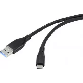 USB-kabel USB 3.2 Gen1 3.0 3.1 USB-C-stekker 2,00 m zwart (RF-4995176)