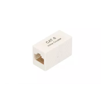 Aansluitdoos Extralink RJ45 CAT6 UTP, kunststof, wit, 1 stuk