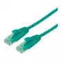 Netwerkkabel ROLINE Recycled Material 21.45.3137 RJ-45 Cat6a 10 m groen