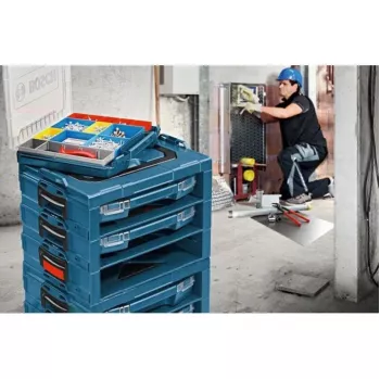 Bosch i-BOXX 72 Professional ABS kunststof blauw, transparant