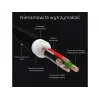 Set van 3x kabel Green Cell GC Ray Lightning 200cm met witte LED-verlichting, snel opladen Apple 2.4A