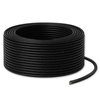 Ethernet-patchkabel QOLTEC CAT6 UTP, 50 m, zwart