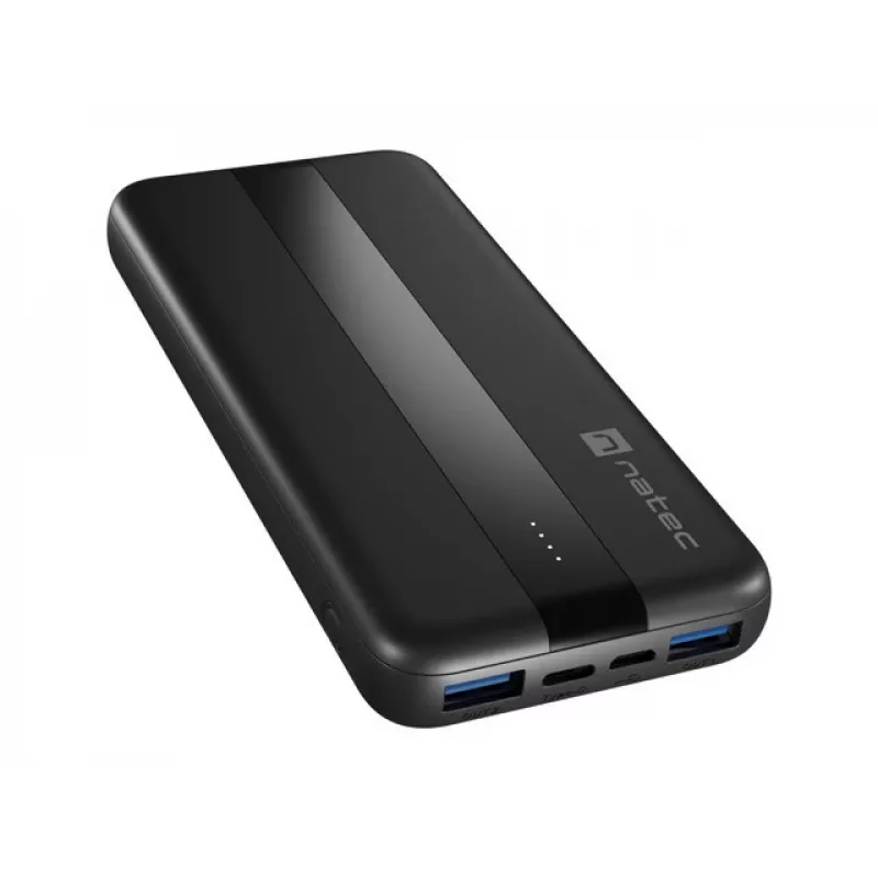 NATEC TREVI SLIM Q V2 lithium-polymeer (LiPo) 10000 mAh zwart