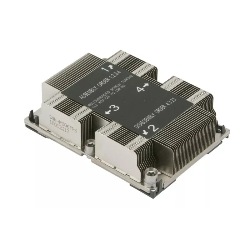 Supermicro SNK-P0067PS computerkoelsysteem processor-koelblok/radiatoren
