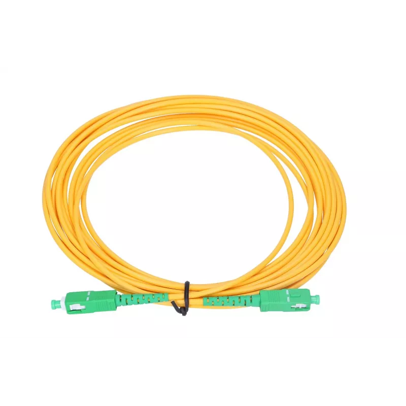 Patchkabel Extralink SC/APC–SC/APC singlemode simplex G.652D 3,0 mm 0,5 m