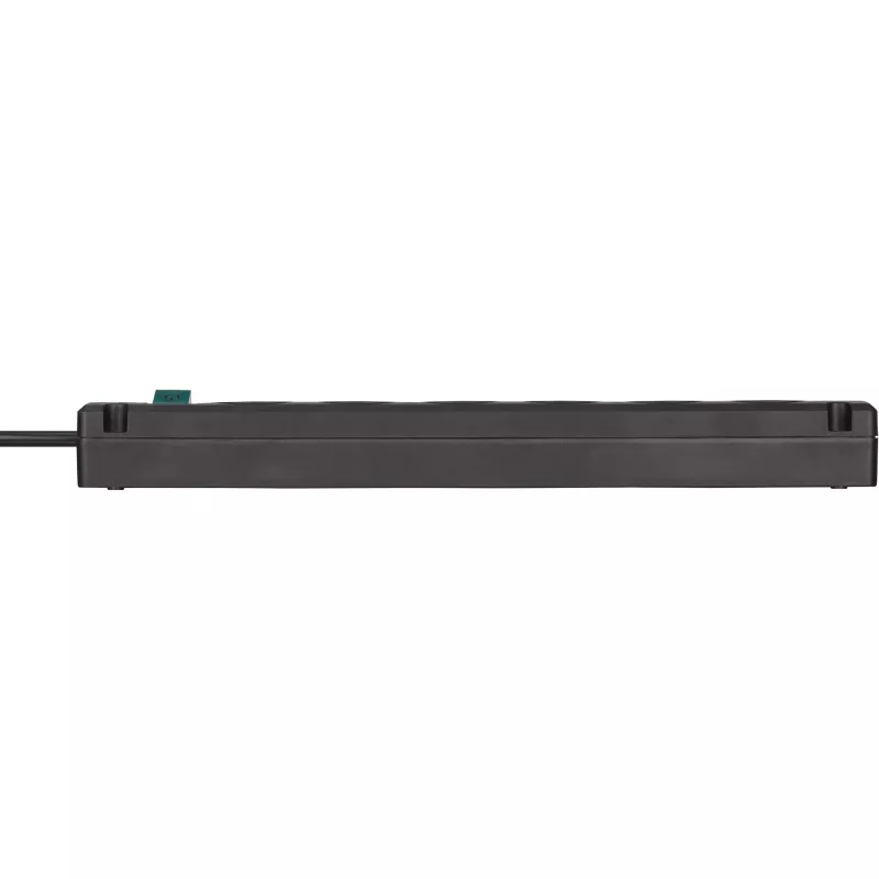 Brennenstuhl Bremounta stekkerdoos, 5 stopcontacten, 2x USB-C, 3 m, zwart