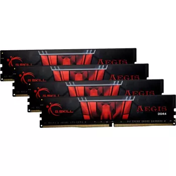 DIMM 64 GB DDR4-3200 (4x 16 GB) quad-kit, werkgeheugen F4-3200C16Q-64GIS, Aegis, INTEL XMP