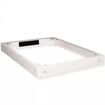 Rackvoet ROLINE 800 x 1000 mm grijs – vloersteun voor 19 inch netwerkkasten