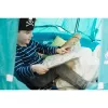 Nestschommel met tent Pirate 90 (turquoise)