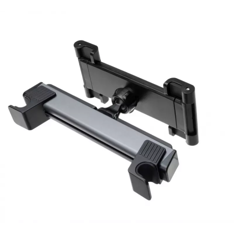 Tablet-houder FIXED PASSENGER Max — aluminium en kunststof, Space Grey, vaste houder voor passagiersstoelen