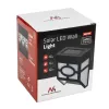 Solar-tuinlamp MACLEAN MCE171 2-delige set LED-solaraangedreven buitenlampen