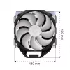 ENDORFY Fortis 5 ARGB CPU-koeler, zwart
