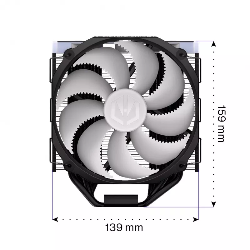 ENDORFY Fortis 5 ARGB CPU-koeler, zwart