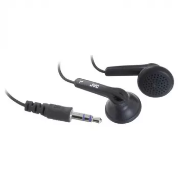 JVC Ear Bud Headphone hoofdtelefoon bedraad in-ear muziek zwart
