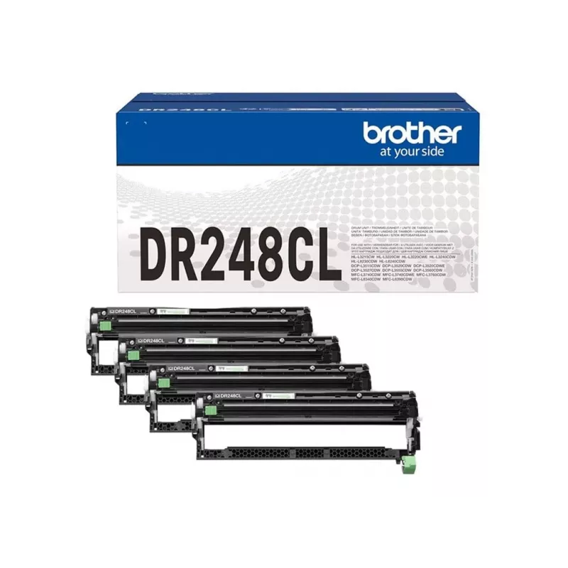Brother DR-248CL printtrommel origineel 4 stuks multipack