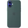 Apple iPhone 16 Plus siliconen case met MagSafe – zeegroen