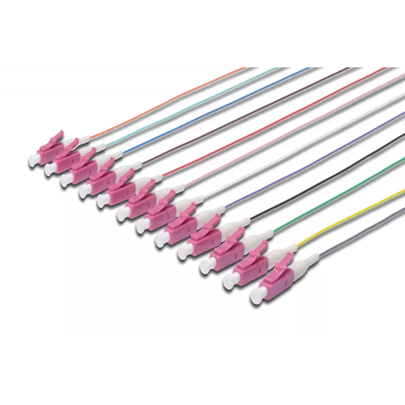 Glasvezel-pigtails Digitus LC OM4 50/125 µ simplex 2m