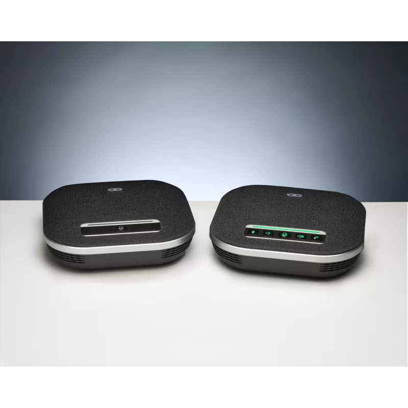 Conferentie-spreekset Boom Collaboration GEMINI met ingebouwde microfoon, Bluetooth en USB, zwart