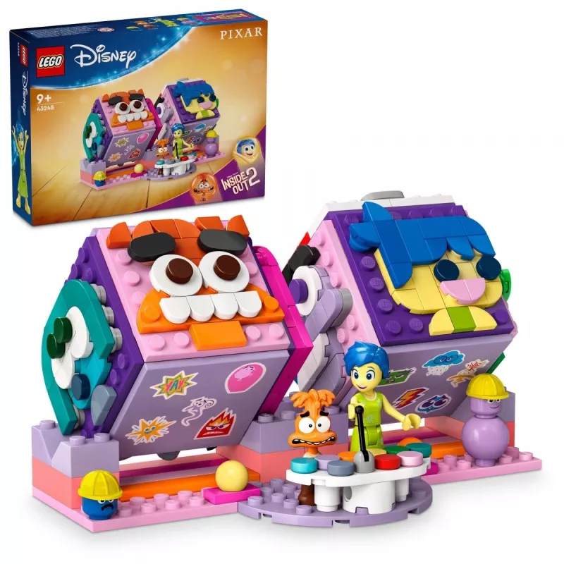 Bouwspeelgoed LEGO Disney Pixar Inside Out 2 gevoelsdobbelstenen set 43248