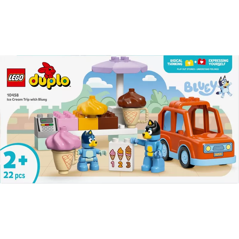 LEGO BLUEY 10458 IJscrème-uitje met Bluey