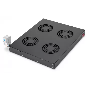 Ventilatorpaneel Digitus DN-19 FAN-4-HO-SW