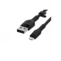 Lightning-kabel Belkin CAA008BT1MBK 1 m zwart USB A naar Lightning