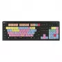 Logickeyboard ASTRA 2 USB QWERTZ toetsenbord zwart full-size 108 toetsen