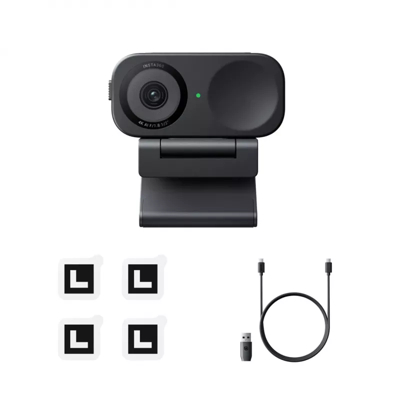 Webcam Insta360 Link 2C 3840 x 2160 pixel USB zwart