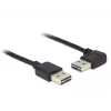 USB-kabel DeLOCK 85176 USB 2.0 0,5 m zwart