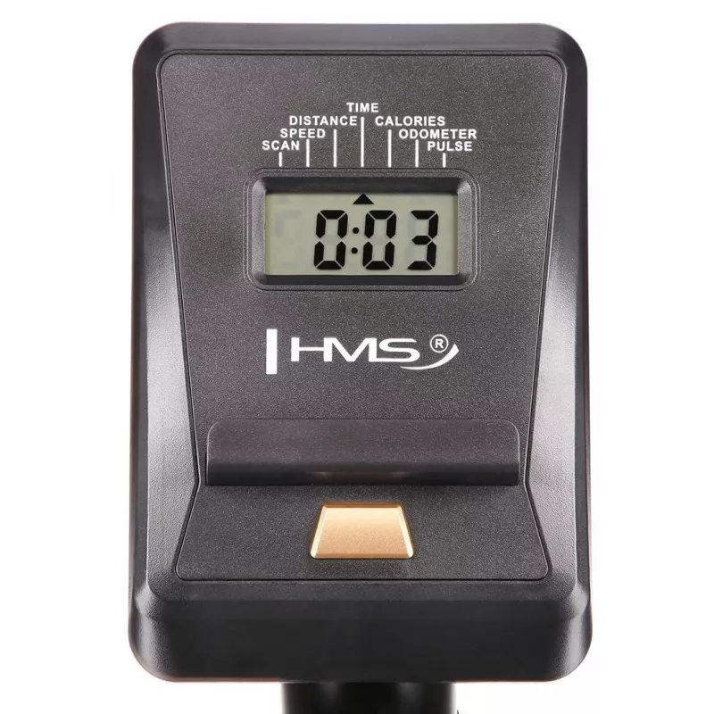 HMS magnetische hometrainer M8750 zwart