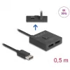 Delock - videosplitter/-switch - 8K, bidirectioneel - 2 x DisplayPort - desktop (18906)