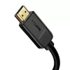 Baseus 2x HDMI 2.0 4K 30Hz kabel, 3D, HDR, 18 Gbit/s, 8 m (zwart)