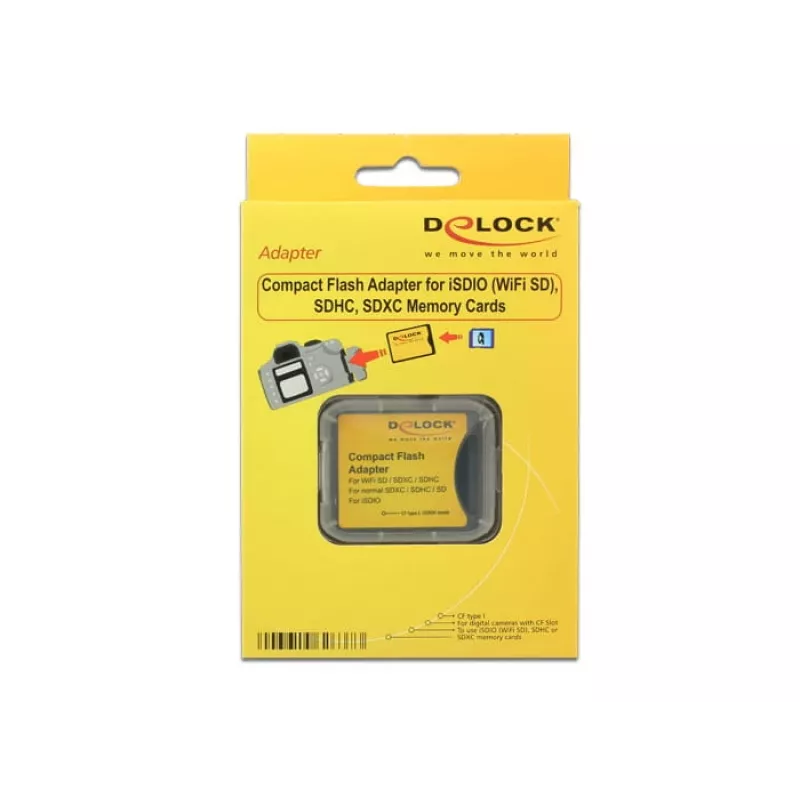 Flashkaartadapter DeLOCK 62637