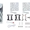 Vloeistofkoelingsset Cooler Master MasterLiquid 240L Core ARGB wit — 240-mm-radiator, 120-mm-ventilator, ondersteunt LGA1700/AM5/AM4 en oudere sockets