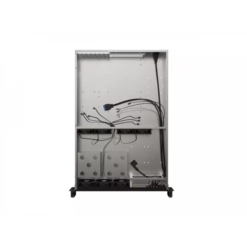 Rackchassis Lanberg SC01-6502-12B 2U zwart 7 ventilatoren