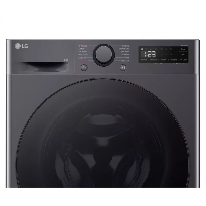 Wasmachine LG F2WR508S2M — frontlader, 8 kg, 1200 t/min, A…