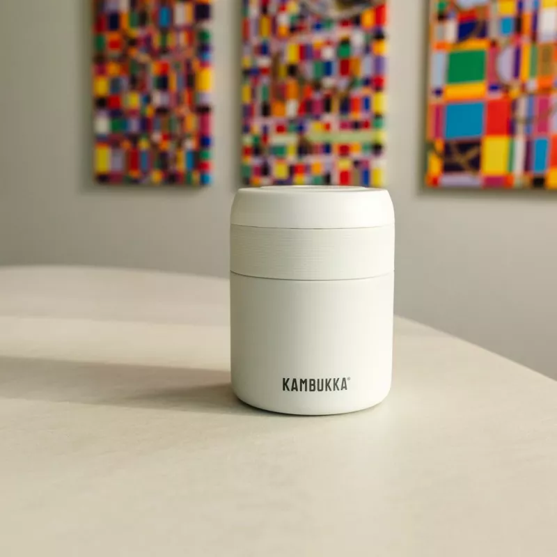 Essen-Thermoskan Kambukka Bora 600 ml Chalk White (11-06013)