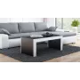 Cama TESS120 CZ/BI salontafel / bijzettafel / hoektafel salontafel rechthoekige vorm 2 poot/poten