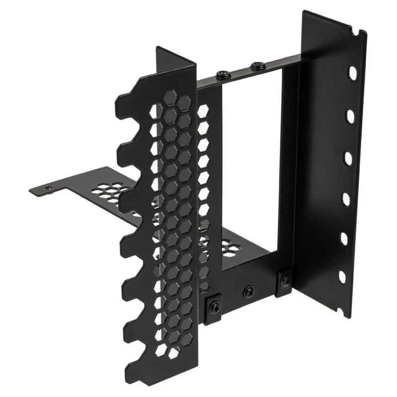 CableMod CM-VPB-2DK-R verticale videokaarthouder met PCIe x16-riserkabel, 2x DisplayPort, zwart