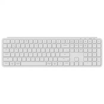 Keychron B6P-K8 toetsenbord full-size USB RF draadloos Bluetooth ivoor