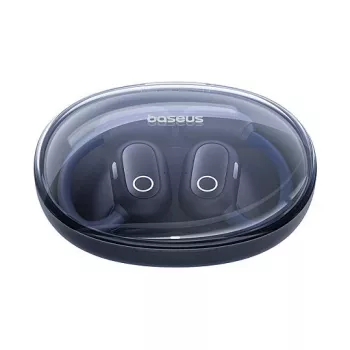 Baseus Eli Sport 1 Open-Ear TWS Cosmic zwart USB-kabel